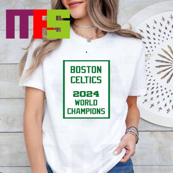 Congratulations To Boston Celtics Are NBA Champions 2024 World Champions Essential T Shirt