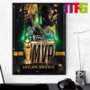 Congratulations To Boston Celtics Are NBA Champions 2024 World Champions Home Decor Poster Canvas