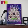 Congratuations To 2024 Champions League Final Real Madrid Home Decor Poster Canvas