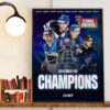 Congrats To Former Captain Alex Limoges And The Hershey Bears On Winning The 2024 Calder Cup Decor Wall Art Poster Canvas