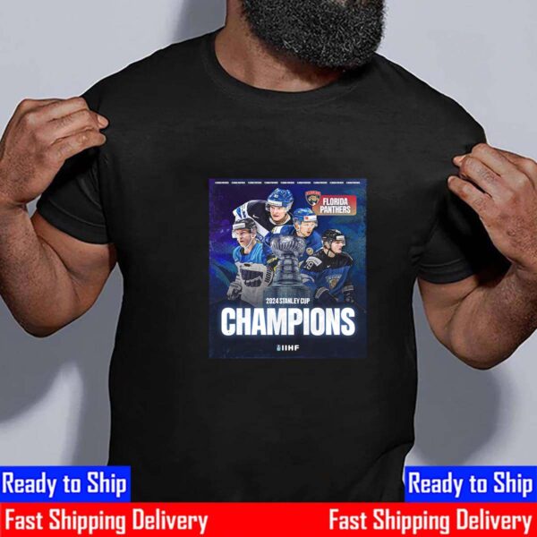 Congratulations To The Florida Panthers Are 2024 Stanley Cup Champions Essential T-Shirt
