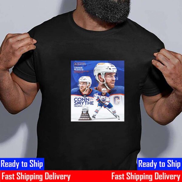 Connor McDavid Is 2024 Stanley Cup Finals MVP Conn Smythe Trophy Winner For The First Time In Career Essential T-Shirt