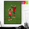 Jamal Musiala UEFA Euro 2024 Match Day Smashes Home To Put Germany In Front Home Decor Poster Canvas