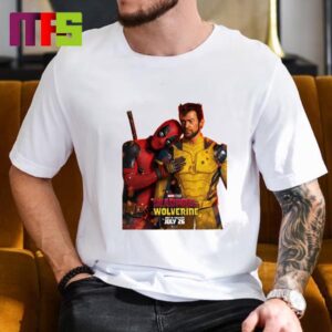 Deadpool And Wolverine Marvel Studio In 4D X Release On July 26th 2024 Essential T-Shirt Deadpool And Wolverine Marvel Studio In 4D X Release On July 26th 2024 Essential T-Shirt