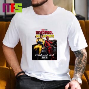 Deadpool And Wolverine Marvel Studio In RealD 3D Release On July 26th 2024 Essential T-Shirt