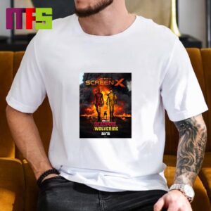Deadpool And Wolverine Marvel Studio In Screen X Release On July 26th 2024 Essential T-Shirt Deadpool And Wolverine Marvel Studio In Screen X Release On July 26th 2024 Essential T-Shirt