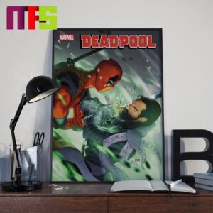 Deadpool Marvel Comic On July 3rd 2024 Chapter 4 Deadpool vs Death Grip Home Decor Poster Canvas