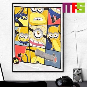 Despicable Me 4 Universal Studios Add Five Mega Minions Home Decor Poster Canvas