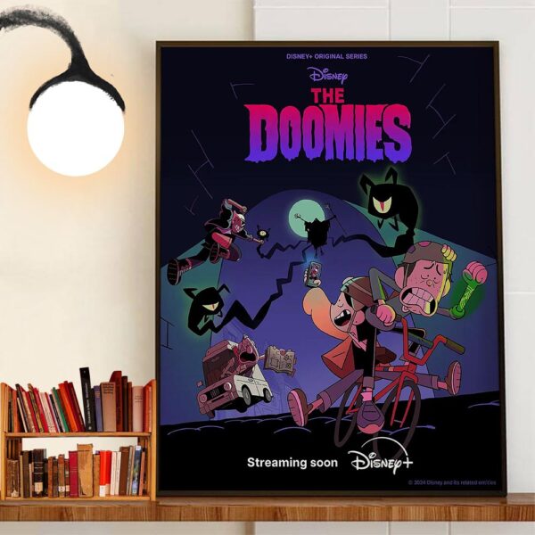 Disney Original Series The Doomies Official Poster Wall Art Decor Poster Canvas