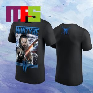 Drew McIntyre WWE Clash At The Castle 2024 Two Sided T-Shirt