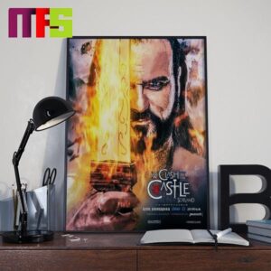 Drew Mcintyre vs Damien Priest WWE Clash At The Castle Scotland Home Decor Poster Canvas