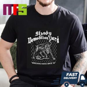 Eminem Shady Demon Junkyard Dog Wrecking Havoc Sincr 99 Essential T-Shirt Eminem Shady Demon Junkyard Dog Wrecking Havoc Sincr 99 Essential T-Shirt