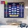 Euro Germany 2024 Wallchart Schedule Olympiastadion Berlin Home Decor Poster Canvas