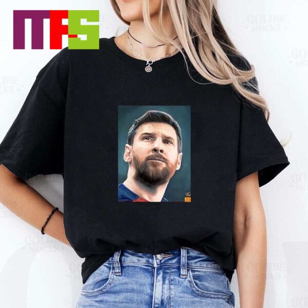 FC Barcelona Congrats To Lionel Messi Birthday Goat Artwork Essential T-Shirt