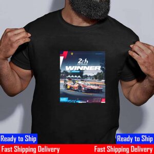 FIA WEC Ferrari AF Corse Hypercar Winner At The 24 Hours Of Le Mans Essential T-Shirt