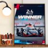 FIA World Endurance Championship 24 Hours Of Le Mans Wall Art Decor Poster Canvas