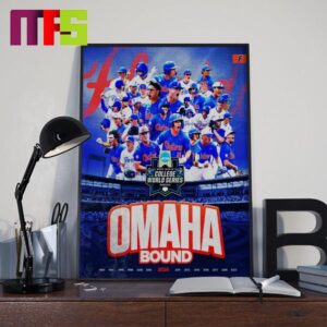 Florida Gators Baseball Are Headed To Omaha 2024 For The 14th Time In Program History Home Decor Poster Canvas