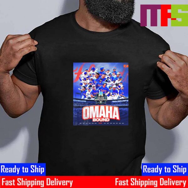Florida Gators Baseball Omaha Bound NCAA 2024 MCWS Mens College World Series Essential T-Shirt