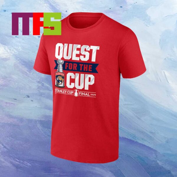 Florida Panthers 2024 Stanley Cup Final Quest For The Cup Essential T-Shirt