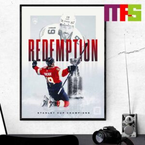 Florida Panthers Are Stanley Cup Champions 2024 For The First Time In Franchise History Home Decor Poster Canvas