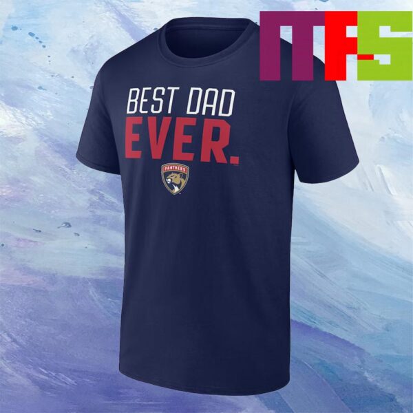 Florida Panthers Best Dad Ever For Father Day Essential T-Shirt