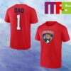 Florida Panthers Matthew Tkachuk 2024 Stanley Cup Final Name & Number Two Sided T Shirt