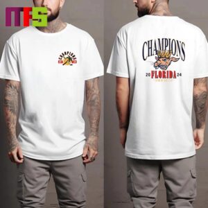 Florida Panthers Standley Cup Champions 2024 Years Of The Rat Two Sided T-Shirt