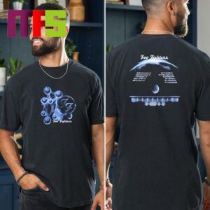 Foo Fighter Everything Or Nothing At All Tour 2024 Molecules Tour Two Sided T-Shirt