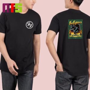 Foo Fighters At London Everything Or Everything Or Nothing At All Tour 2024 Two Sided T-Shirt