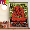 Foo Fighters Everything Or Nothing At All UK Tour 2024 Manchester Emirates Old Trafford June 13th 2024 Decor Wall Art Poster Canvas