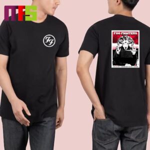 Foo Fighters Tonight At Cadiff Everything Or Nothing At All Uk Tour 2024 Two Sided T-Shirt