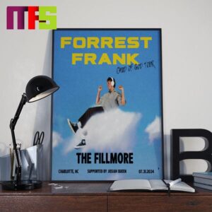 Forrest Frank Child of God Tour At The Fillmore On July 31st 2024 Home Decor Poster Canvas
