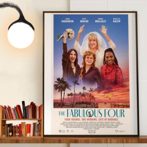 Four Friends One Wedding Lots Of Baggage The Fabolous Four Official Poster Wall Art Decor Poster Canvas