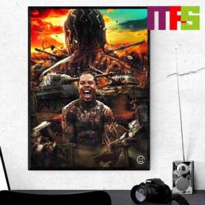 Gervonta Davis Just Knocks Out Frank Martin In The 8th Home Decor Poster Canvas