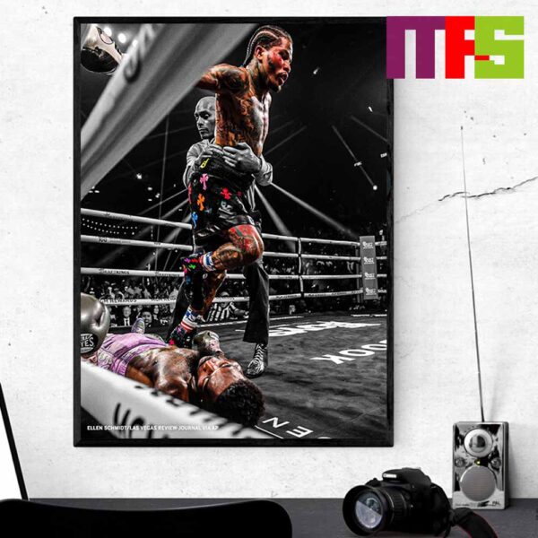 Gervonta Davis knocks out Frank Martin 2024 Home Decor Poster Canvas