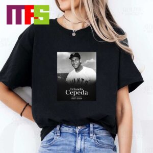 Hall of Famer Orlando Cepeda Dies At 86 1937-2024 The NL MVP Award In 1967 Essential T-Shirt