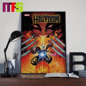 Hellverine Marvel Comic On July 31st 2024 Chapter 3 The Hunt For Hellverine Home Decor Poster Canvas