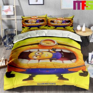 Illumination Despicable Me 4 In Theaters July 3rd 2024 Bedding Set