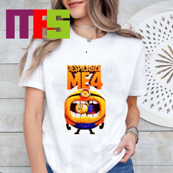 Illumination Despicable Me 4 In Theaters July 3rd 2024 Essential T-Shirt