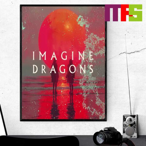 Imagine Dragons Album Loom On June 28th 2024 Home Decor Poster Canvas