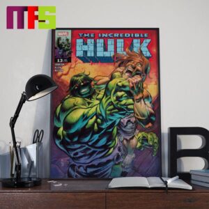 Incredible Hulk Marvel Comic On June 12th 2024 Chapter 13 Home Decor Poster Canvas