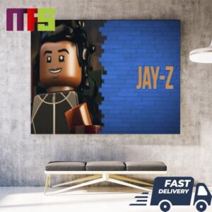 Jay Z In Piece By Piece By Pharrell Wiliams Home Decor Poster Canvas