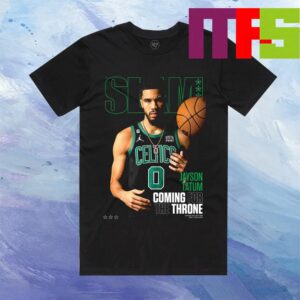 Jayson Tatum Boston Celtics Slam Cover Essential T-Shirt Jayson Tatum Boston Celtics Slam Cover Essential T-Shirt