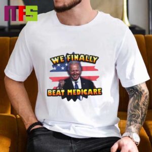 Joe Biden We Beat Medicare Debate Essential T-Shirt