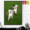 Jude Bellingham England Team UEFA Euro 2024 Germany Moment In Serbia Game Home Decor Poster Canvas