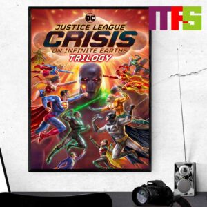 Justice League On Infinnite Earths Trilogy The Saga Come To An End Home Decor Poster Canvas