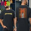 Judas Priest Gold Invincible Shield Album By British Heavy Metal Band Two Sided T-Shirt