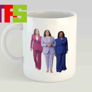 Kalama Bi Pride Flag Kamala For President Ceramic Mug