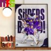 Kansas State Wildcats Baseball Kaelen Culpepper 2024 NCAA Baseball Fayetteville Regional Tournament MVP Decor Wall Art Poster Canvas