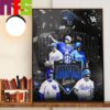 Kansas State Wildcats Baseball Supers Bound 2024 NCAA Baseball Decor Wall Art Poster Canvas